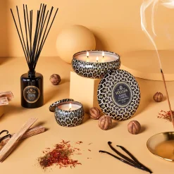 Voluspa 3 Wick Tin|Ambre Lumiere