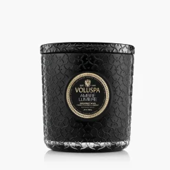 Voluspa 3 Wick Hearths + Luxe|Ambre Lumiere