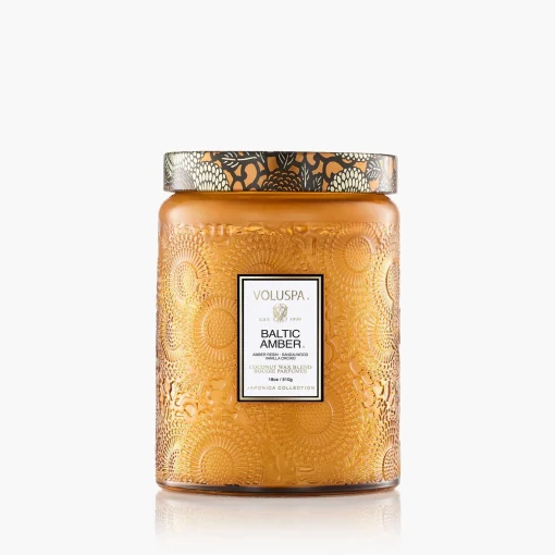 Voluspa Baltic Amber|Large Jars|Baltic Amber