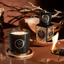 Voluspa Classic Candles|Burning Woods