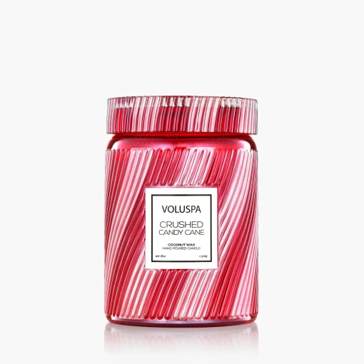Voluspa Large Jars|Crushed Candy Cane