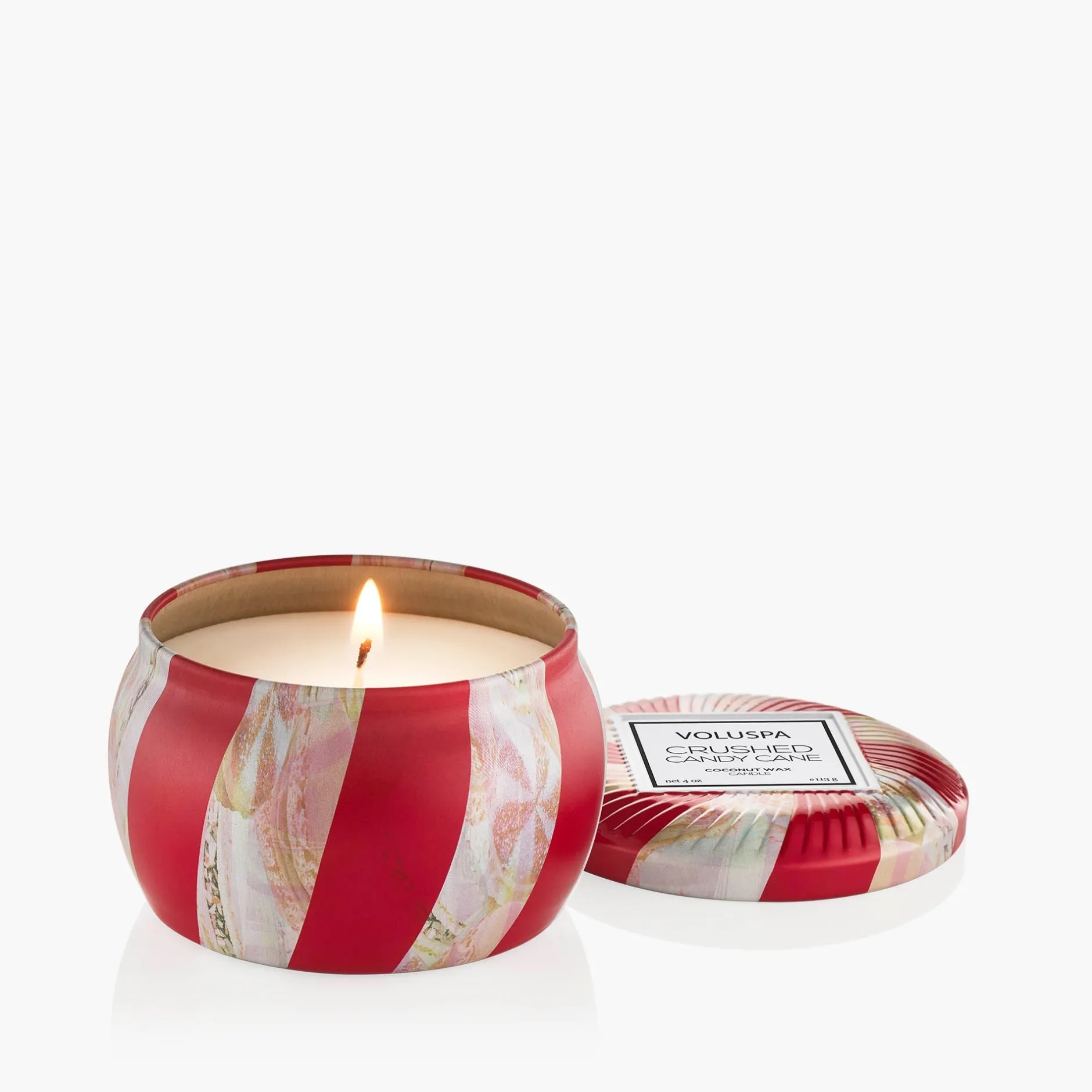 Voluspa Mini Tin|Crushed Candy Cane
