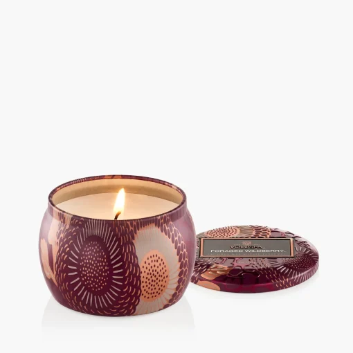 Voluspa Mini Tin|Foraged Wildberry|Foraged Wildberry