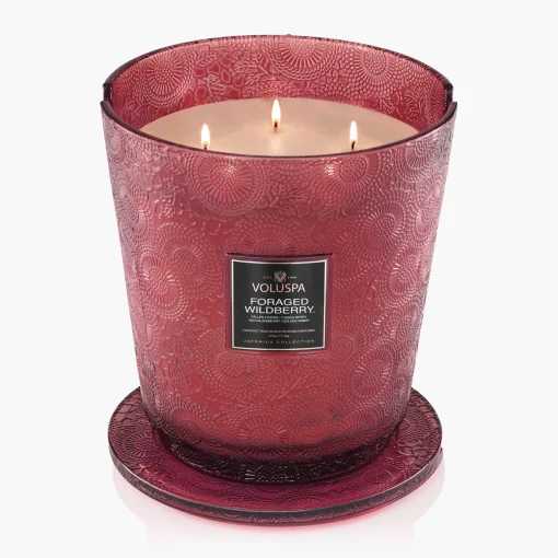Voluspa Foraged Wildberry|5 Wick Hearths|Foraged Wildberry