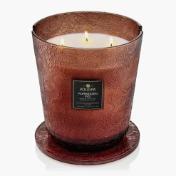Voluspa Forbidden Fig|5 Wick Hearths|Forbidden Fig