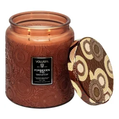Voluspa Forbidden Fig|3 Wick Hearths + Luxe|Forbidden Fig