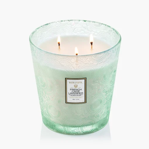 Voluspa 3 Wick Hearths + Luxe|French Cade Lavender|French Cade Lavender