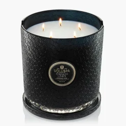Voluspa 5 Wick Hearths|French Linen|French Linen