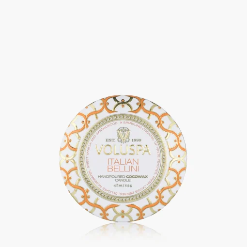 Voluspa Mini Tin|Italian Bellini