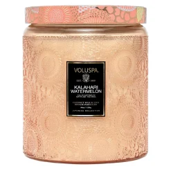 Voluspa 3 Wick Hearths + Luxe|Kalahari Watermelon
