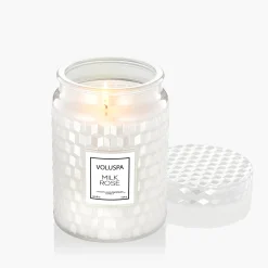 Voluspa Large Jars|Milk Rose