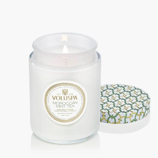 Voluspa Moroccan Mint Tea|Large Jars|Moroccan Mint Tea