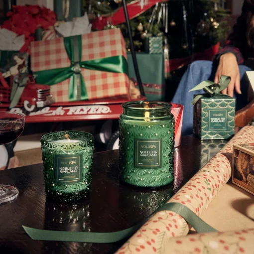 Voluspa Noble Fir Garland|Classic Candles|Noble Fir Garland