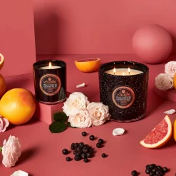 Voluspa 3 Wick Hearths + Luxe|Pink Citron Grapefruit