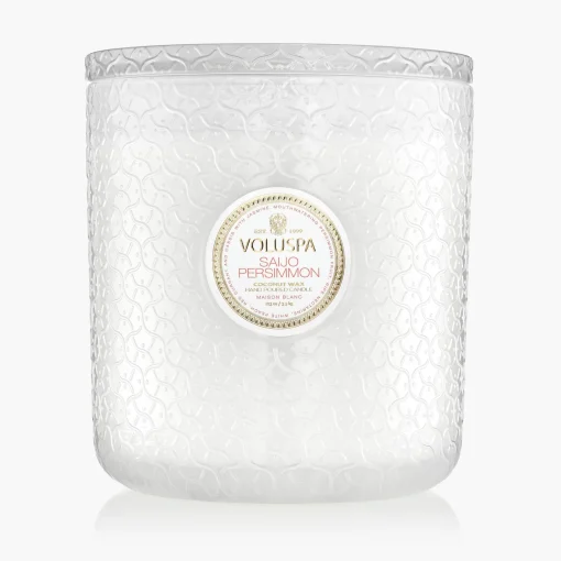 Voluspa 5 Wick Hearths|Saijo Persimmon