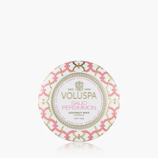 Voluspa Mini Tin|Saijo Persimmon
