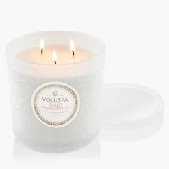 Voluspa 3 Wick Hearths + Luxe|Saijo Persimmon