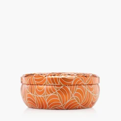 Voluspa Spiced Pumpkin Latte|3 Wick Tin|Spiced Pumpkin Latte