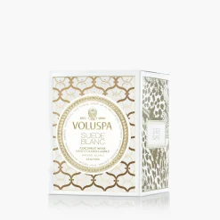 Voluspa Classic Candles|Suede Blanc