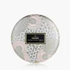 Voluspa Tahitian Coconut Vanilla|3 Wick Tin|Tahitian Coconut Vanilla