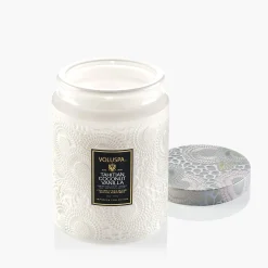 Voluspa Tahitian Coconut Vanilla|Large Jars|Tahitian Coconut Vanilla