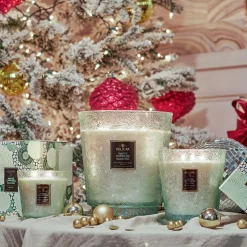 Voluspa White Cypress|5 Wick Hearths|White Cypress