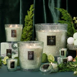 Voluspa White Cypress|3 Wick Hearths + Luxe|White Cypress