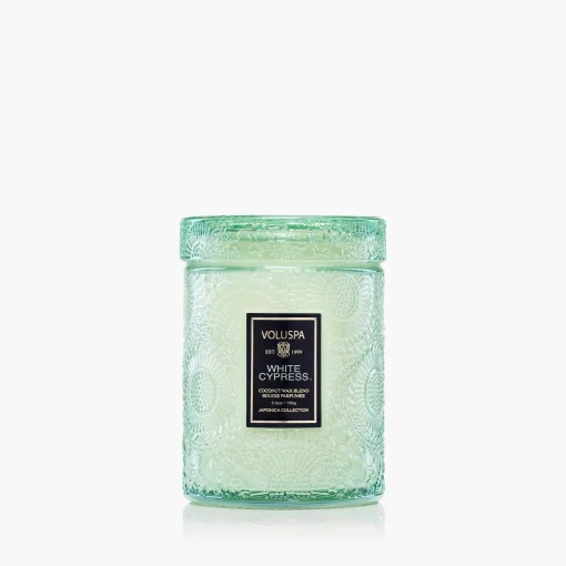 Voluspa Small Jars|White Cypress|White Cypress